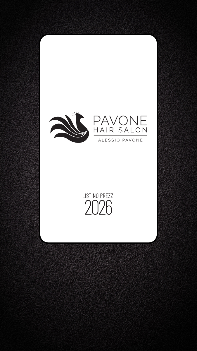 Listino prezzi - pagina 1